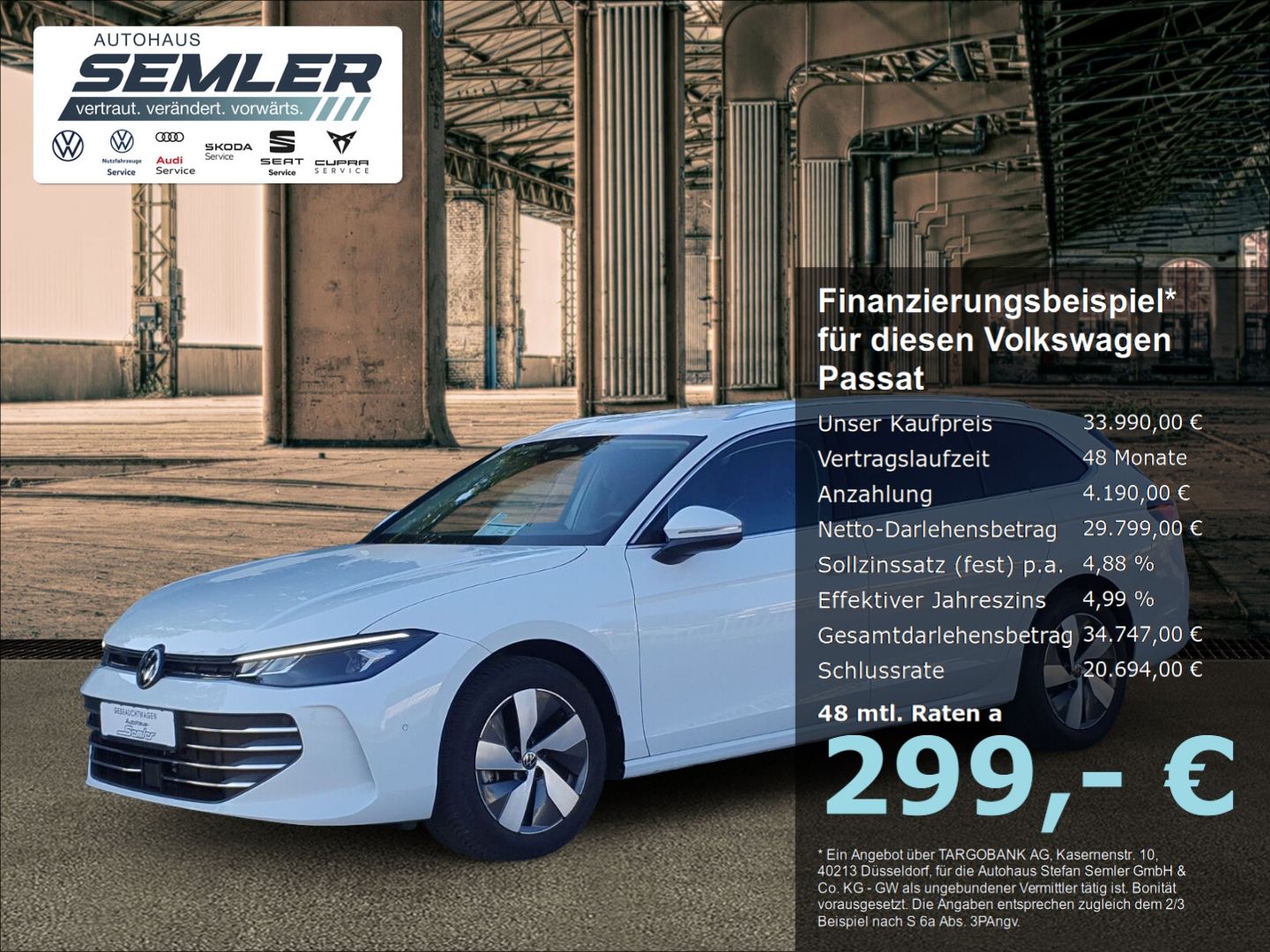 VW Passat Variant 1.5 eTSI Business AHK HUD NAVI