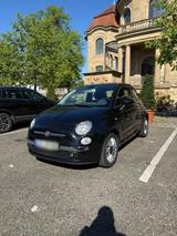 Fiat 500 (312) schwarz, unfallfrei - Fiat 500: Schwarz