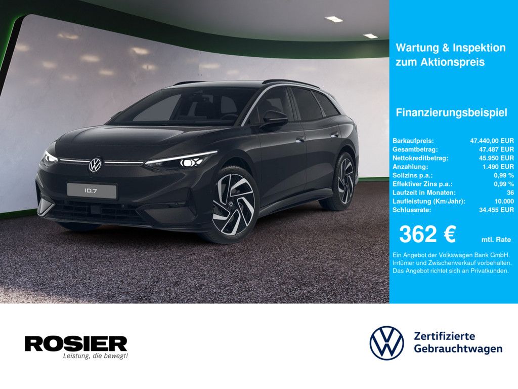 Volkswagen ID.7 Tourer Pro 210 kW AHK ACC HUD MATRIX-LED BT