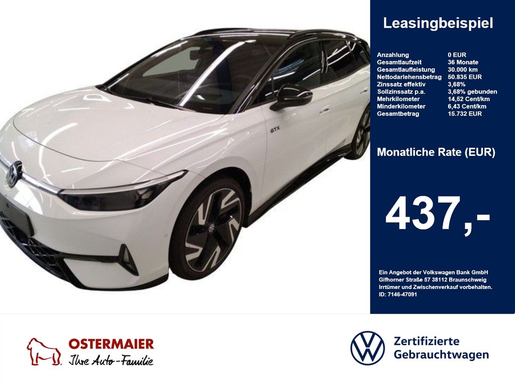 Volkswagen ID.7 Tourer GTX 4M 340PS.MATRIX.NAVI.5JGARANTIE.