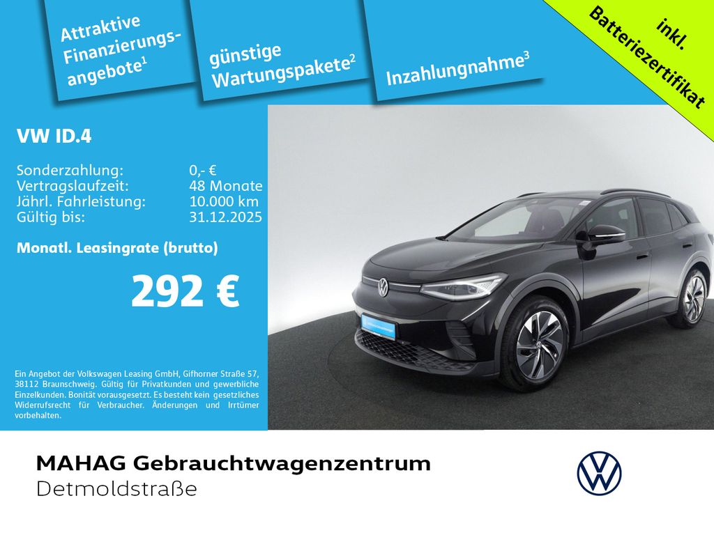 ID.4 Pure Wärmepumpe CCS IQ.Light Navi ParkPilot