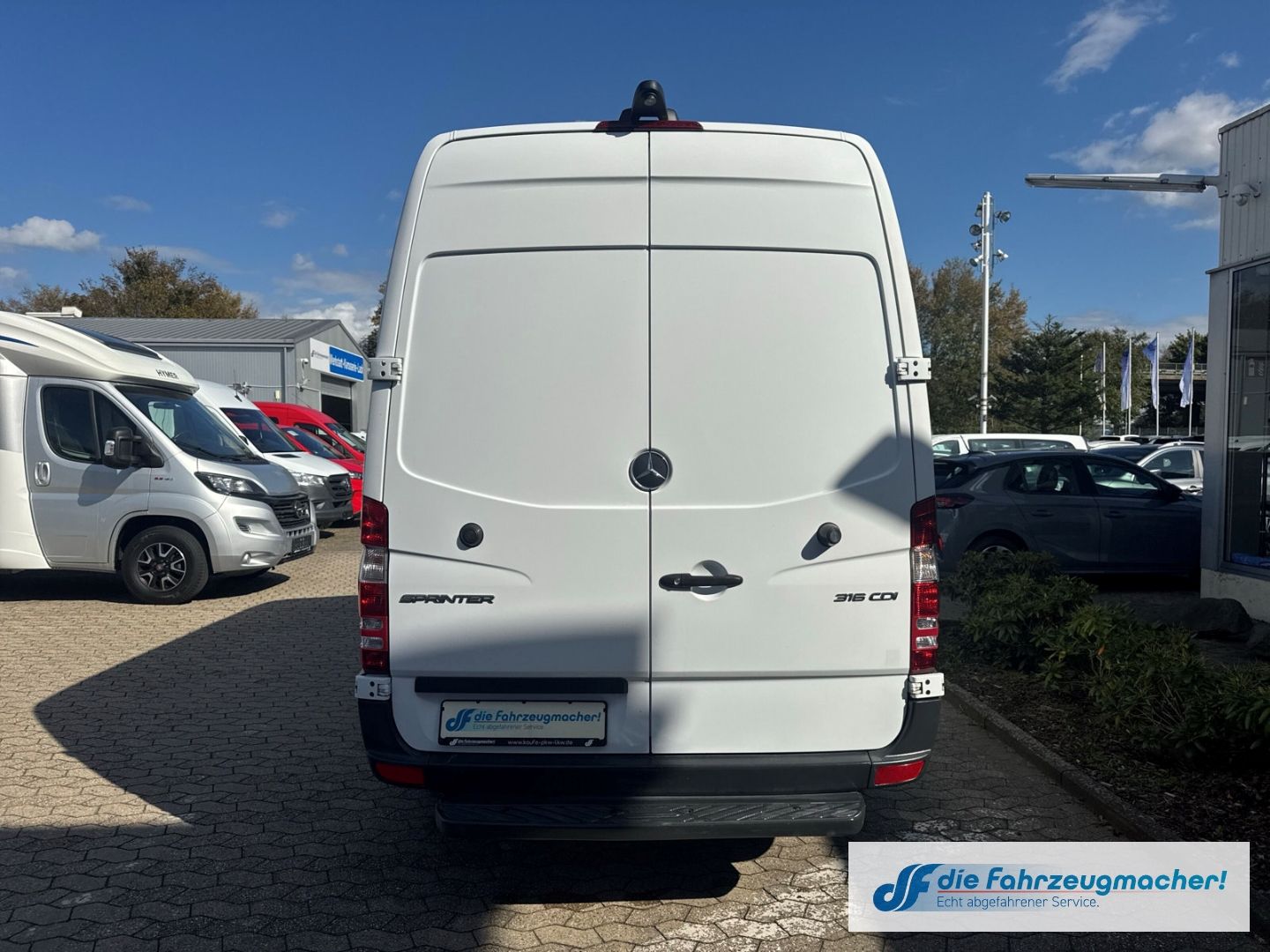 Fahrzeugabbildung Mercedes-Benz Sprinter Kasten 316CDI Werkstattein. Klima Kamer