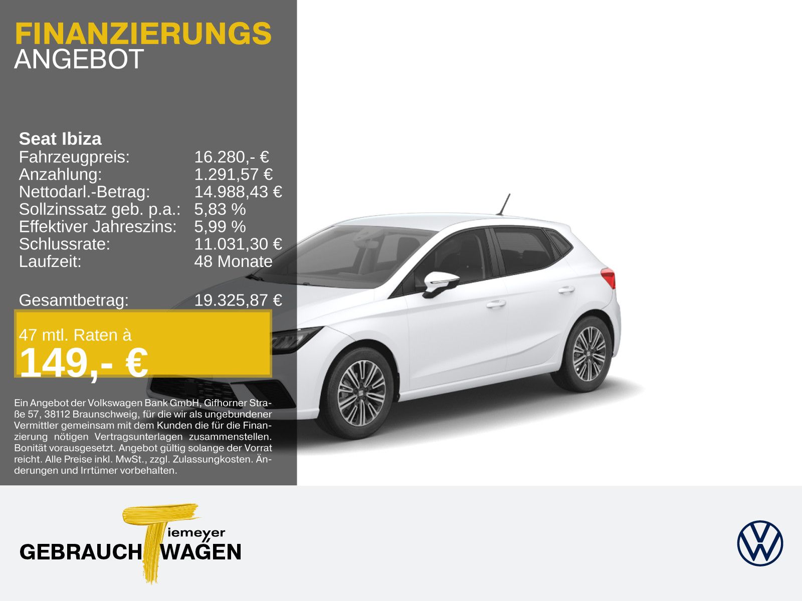 SEAT Ibiza 1.0 TSI STYLE KLIMA PDC SITZHZ