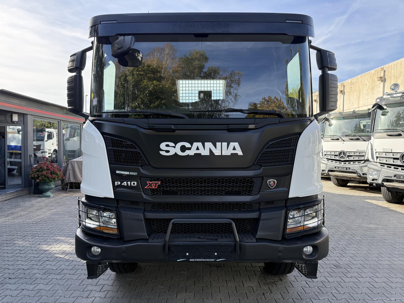 Scania P410 XT 6X4 Kran Hiab X-HiDuo 188-4