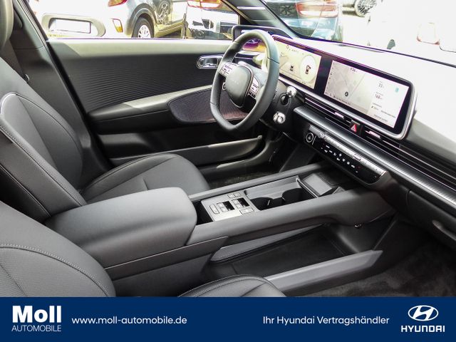 Hyundai IONIQ 6 Unique 2WD 77kWh Weiß Digitale Außenspie