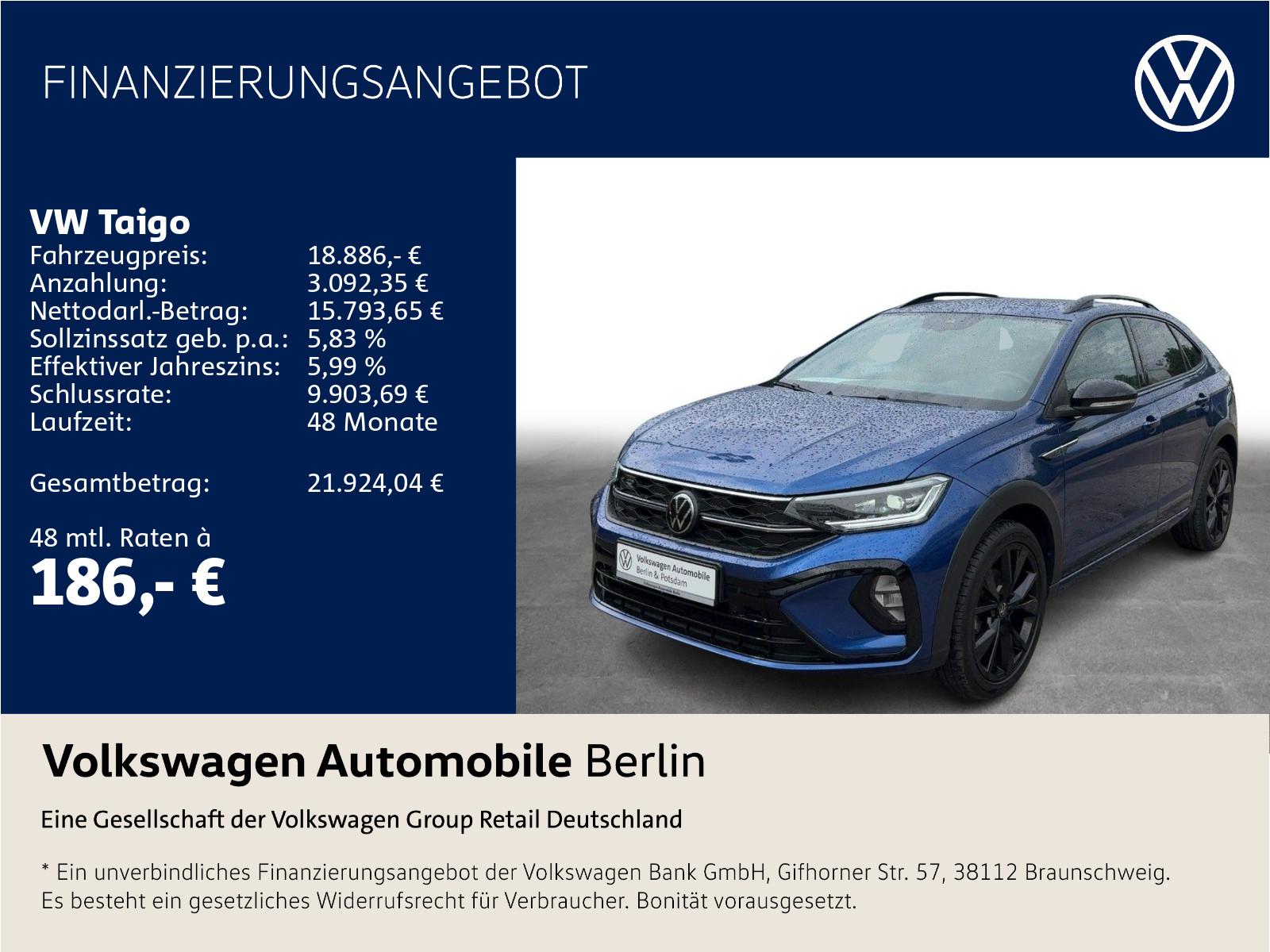 Volkswagen Taigo 1.0 TSI DSG R-Line LED SHZ PDC