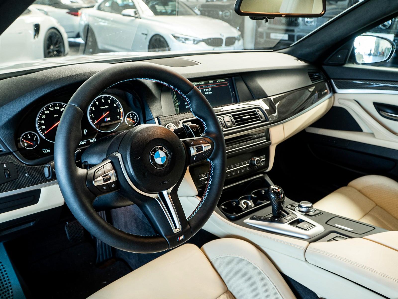 BMW M5 F10 V8 560 ch • 38 600 km • BMW Individual • Cuir Merino • Head-up • Sièges chauffants & ventilés • 20"