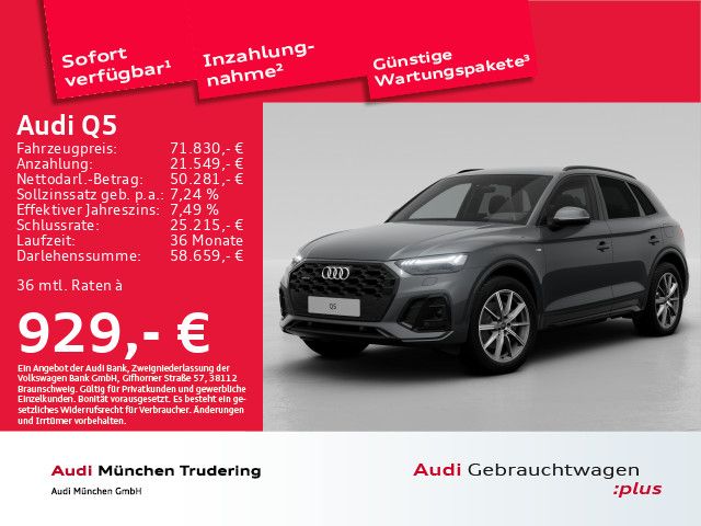 Audi Q5 S line 50 TFSI e quattro S tronic Assistenzpa