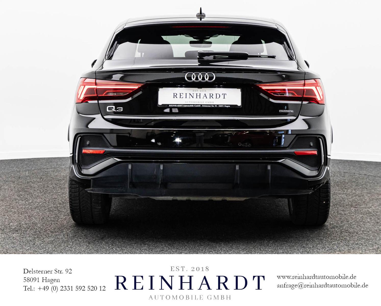 Audi Q3 SPORTBACK 45TFSi Q 2x S LINE BLACK CARPLAY/VC, миниатюра 7