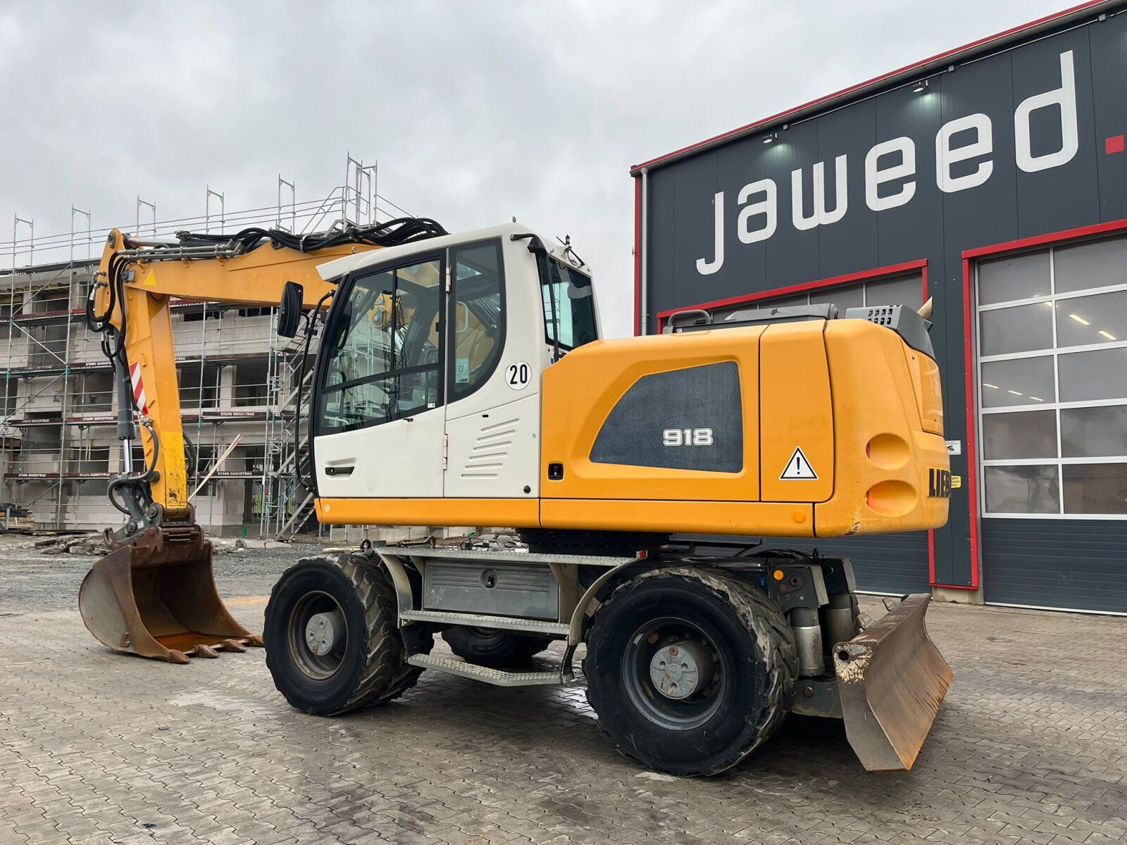 Fahrzeugabbildung Liebherr A 918 Litronic Mobilbagger Klima
