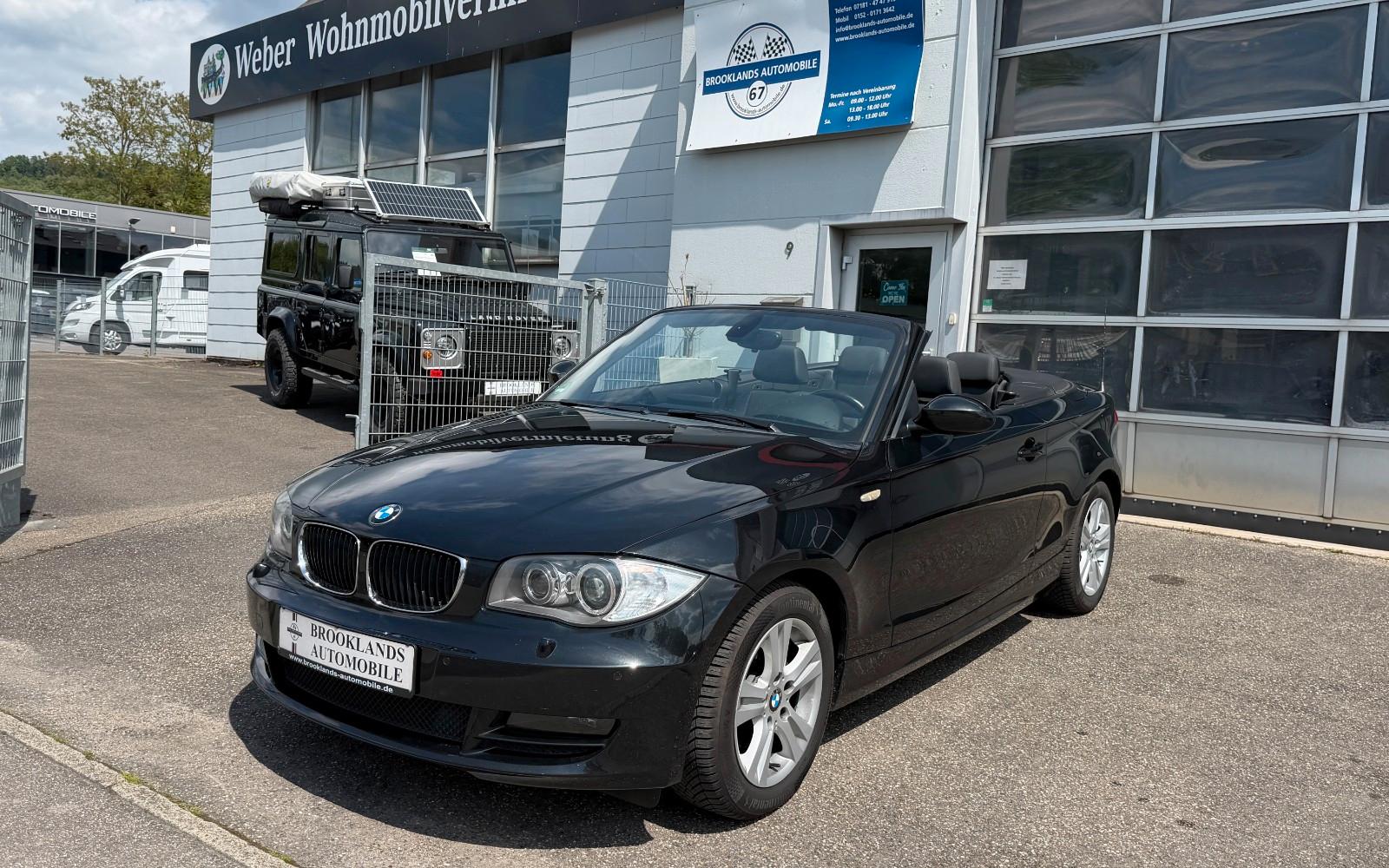 BMW 120d Cabrio, sehr gepflegt, Automatik,Leder,Navi