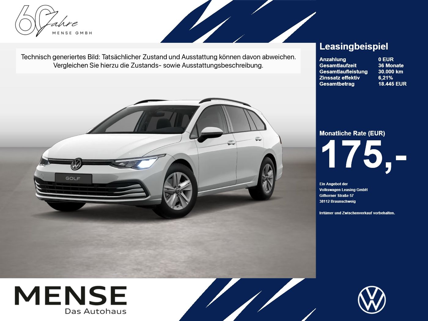 Volkswagen Golf VIII Variant 1.5 eTSI DSG Life CarPlay ACC