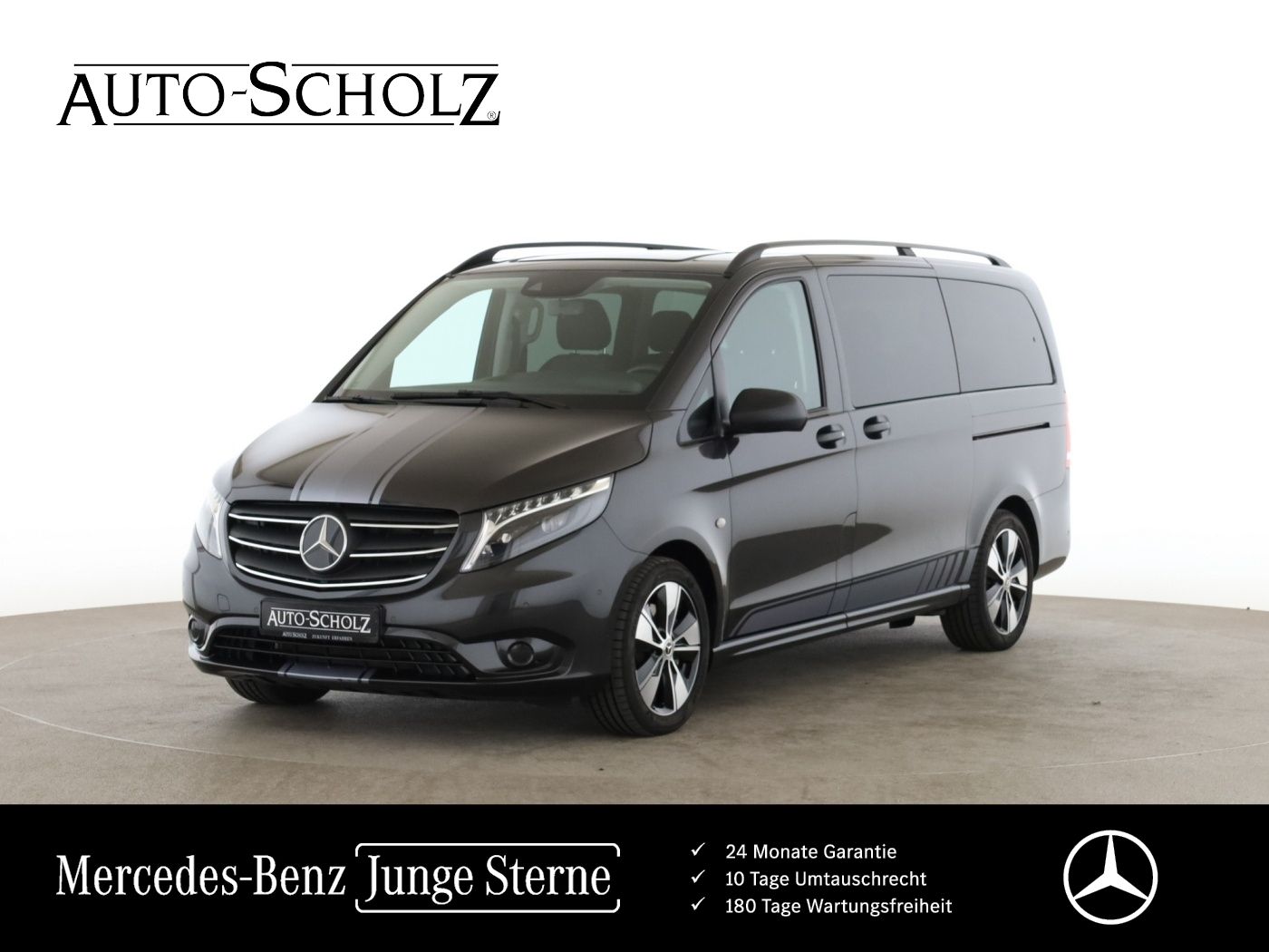 Mercedes-Benz Vito 119 CDI Tourer PRO Lang AHK+KLIMA+TOTWINKEL