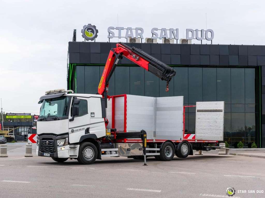 Renault  T430 6X2 PALFINGER PK14.501 SLD Crane Platform