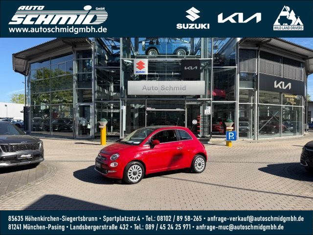 FIAT 500 1.2 LOUNGE GLASDACH KLIMA ALLWETTER (D224453-2)