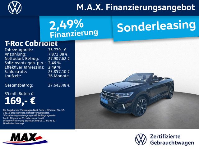 T-Roc Cabriolet 1.5 TSI DSG R-LINE MATRIX+KAMERA