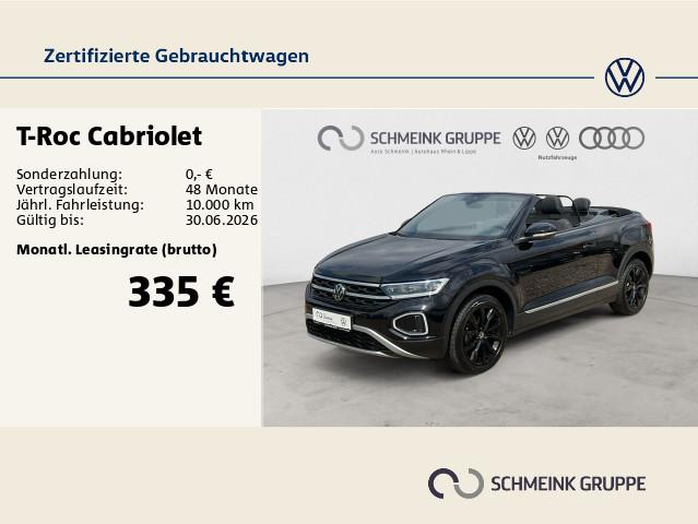 Volkswagen T-Roc Cabriolet Style 1.0 TSI Navi ACC Klima Win