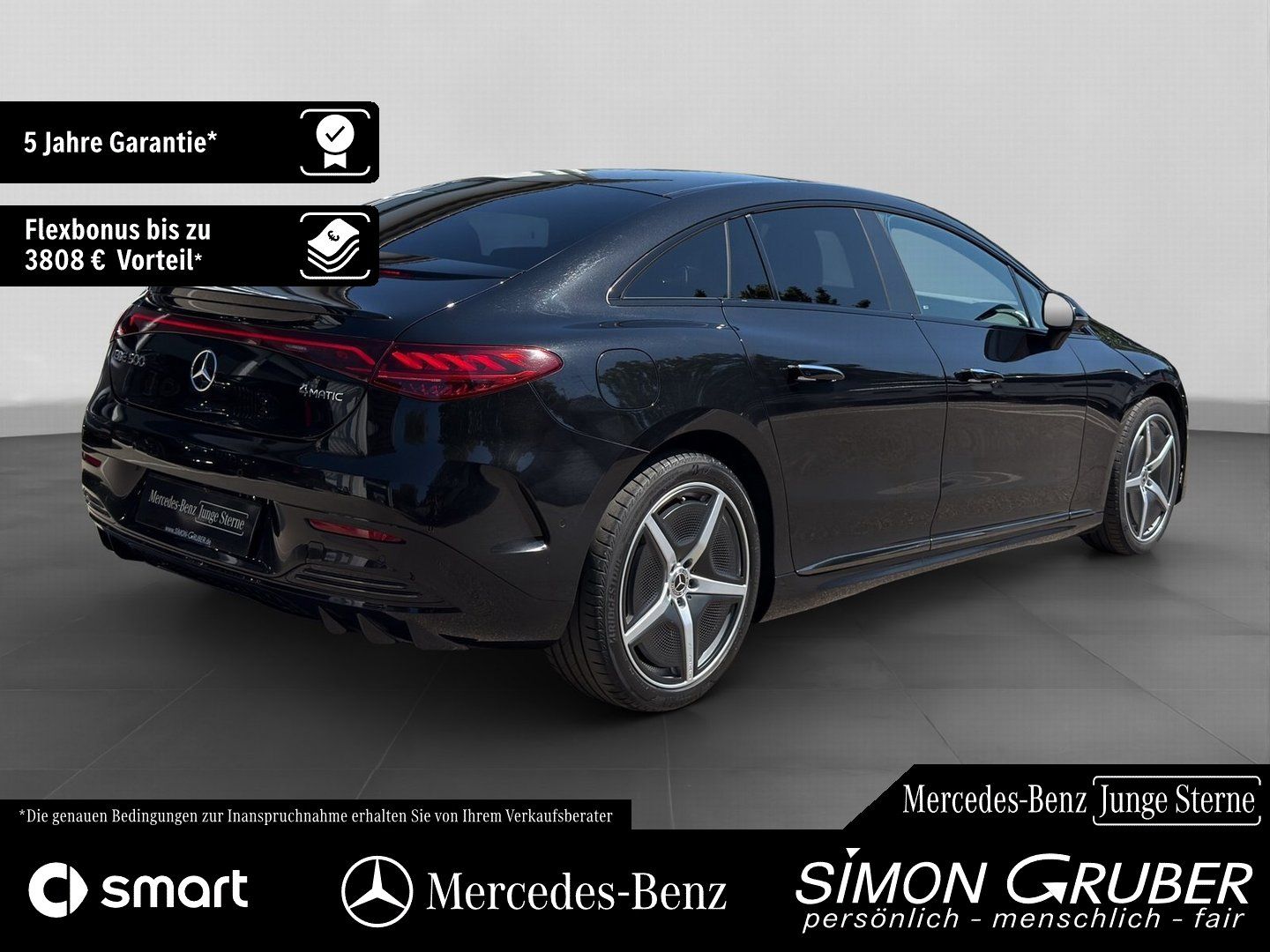 Fahrzeugabbildung Mercedes-Benz EQE 500 4M AMG Premium+ Nappa Hyper Pano Md 2025