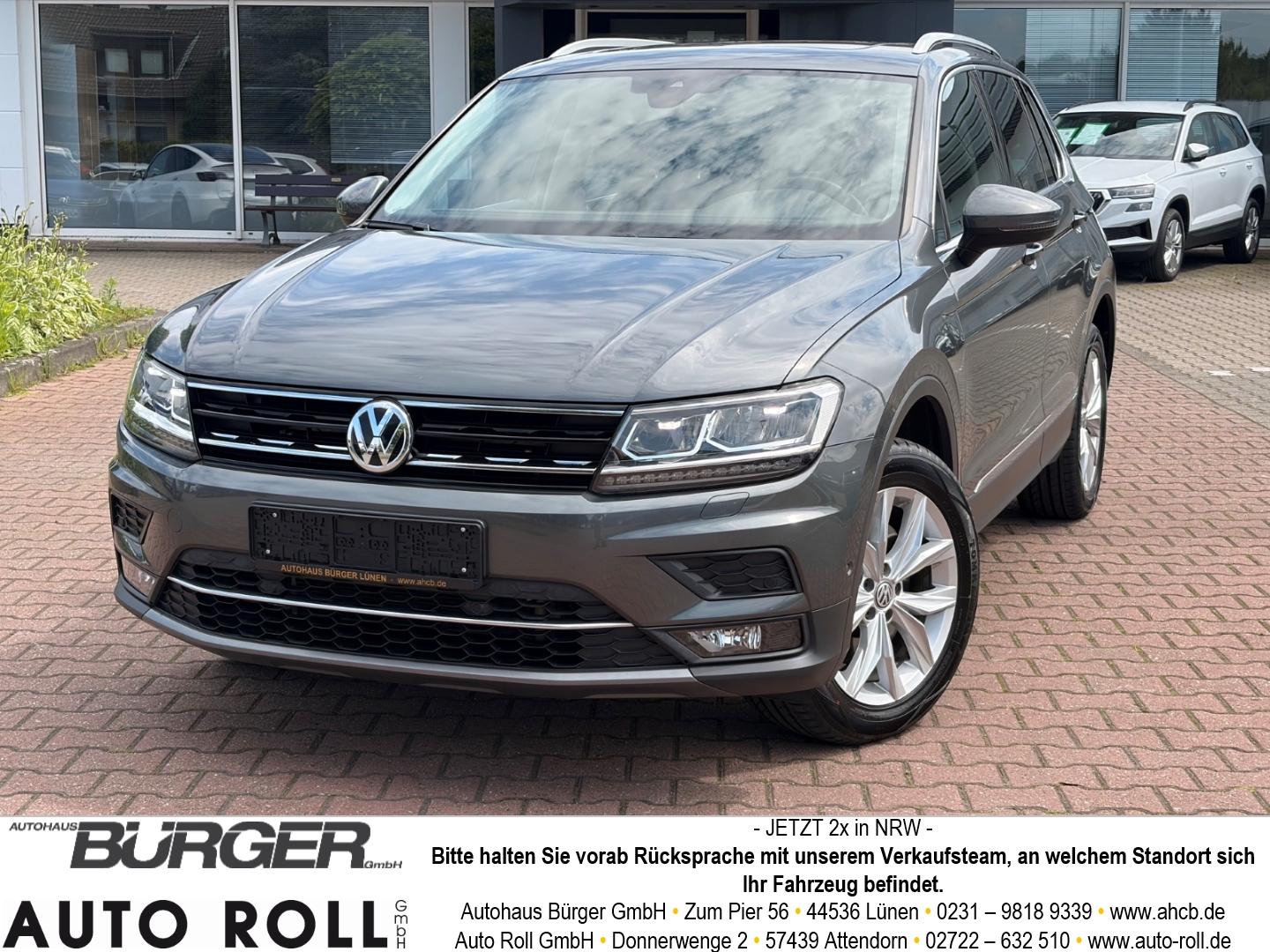 Volkswagen Tiguan Highline 4Motion AHK El. Panodach Navi Di