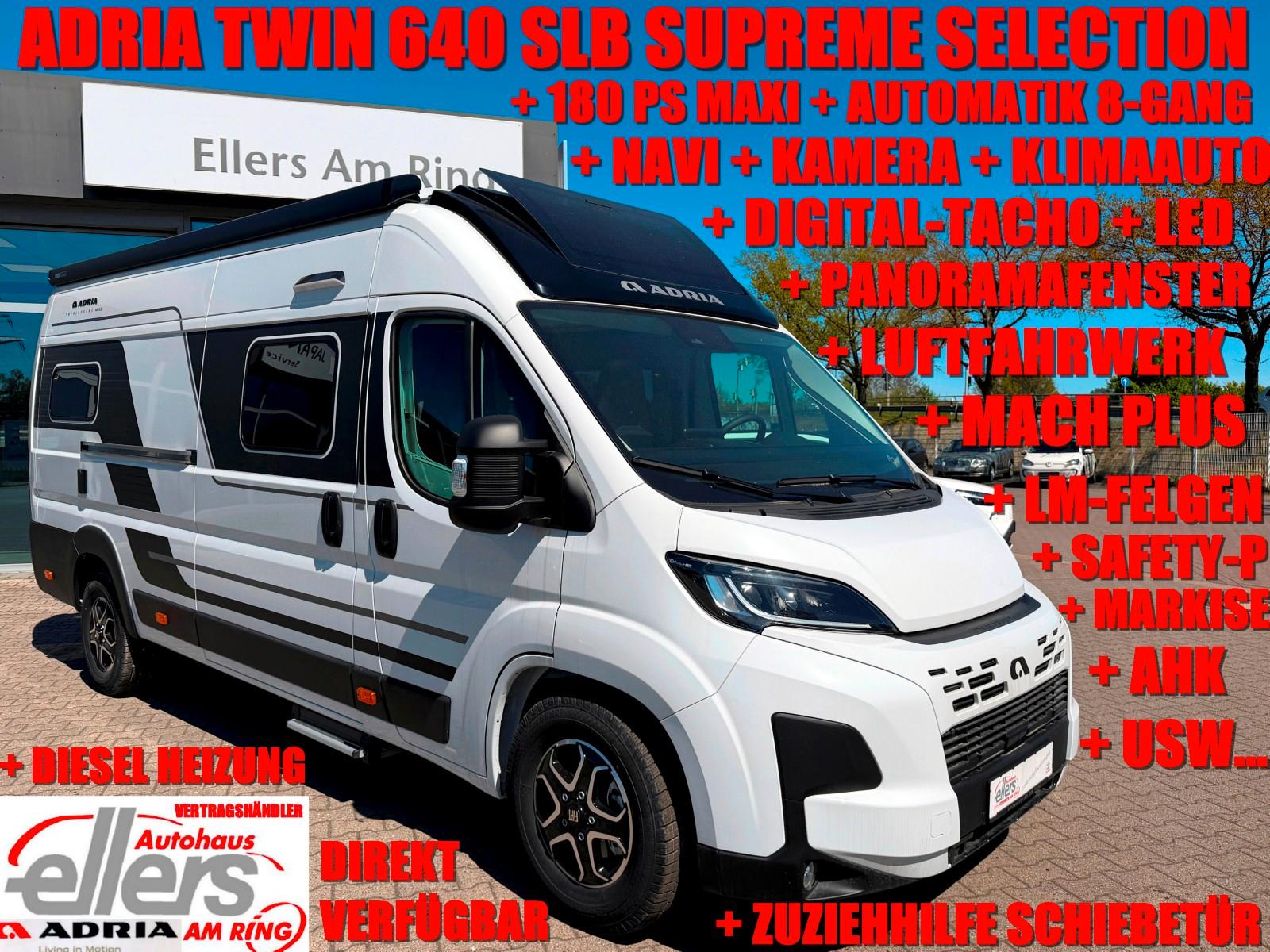 Adria TWIN SUPREME SELECTION 640 SLB NAVI AHK ZUZIEHHI