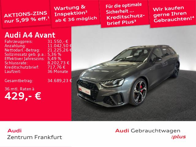 Audi A4 Avant 40 TFSI S tronic S line VirtualCockpit+
