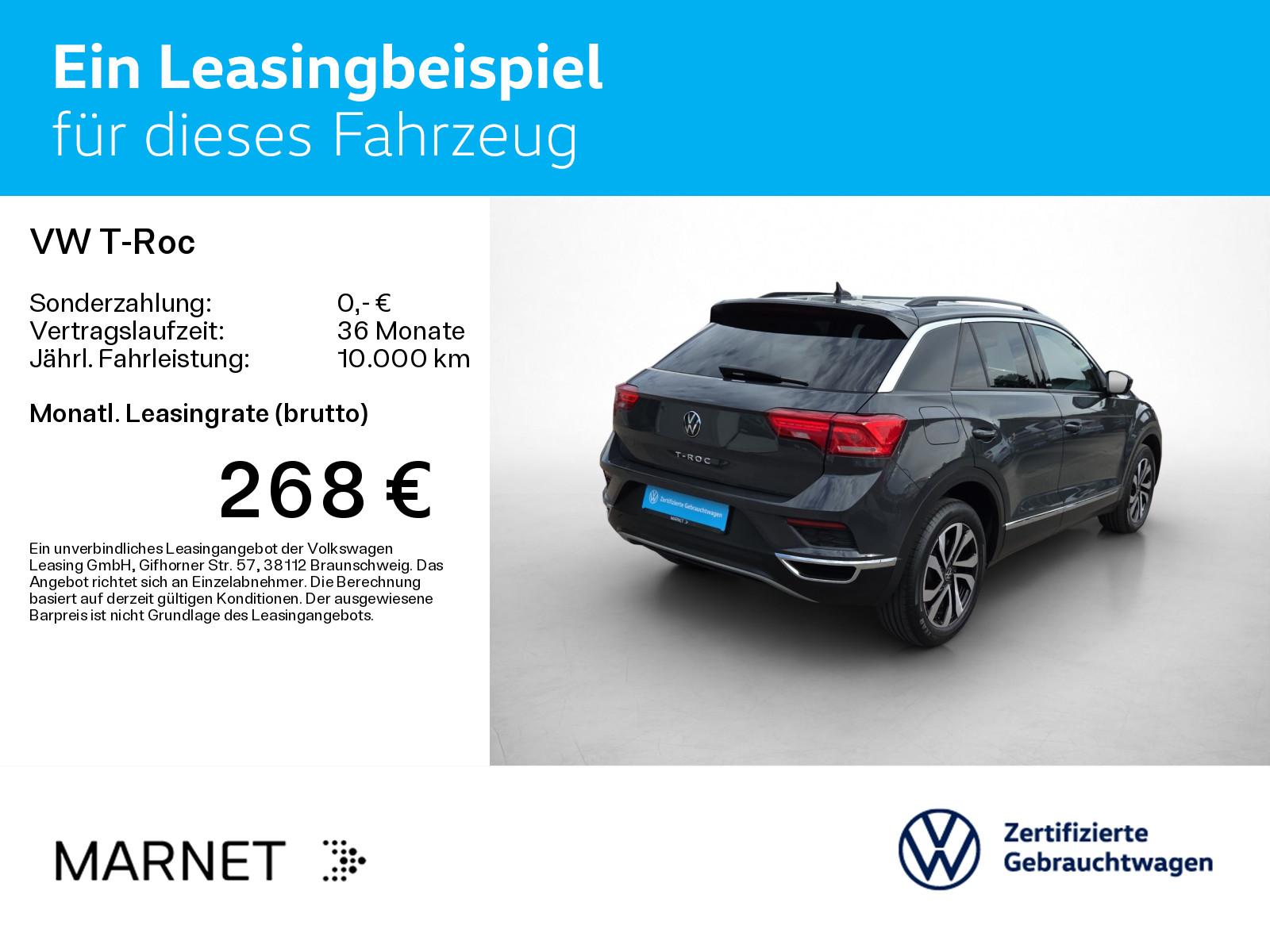 Volkswagen T-Roc 2.0 TDI Active DSG *Pano*LED*Kamera*SHZ*Ap, миниатюра 3