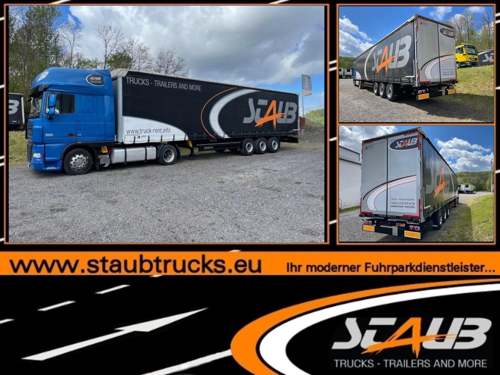 Kögel Schiebeplanenauflieger- Mietkauf möglich