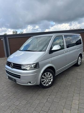 Volkswagen T5 1. Hand AHK Navi Standheizung Multivan Highli