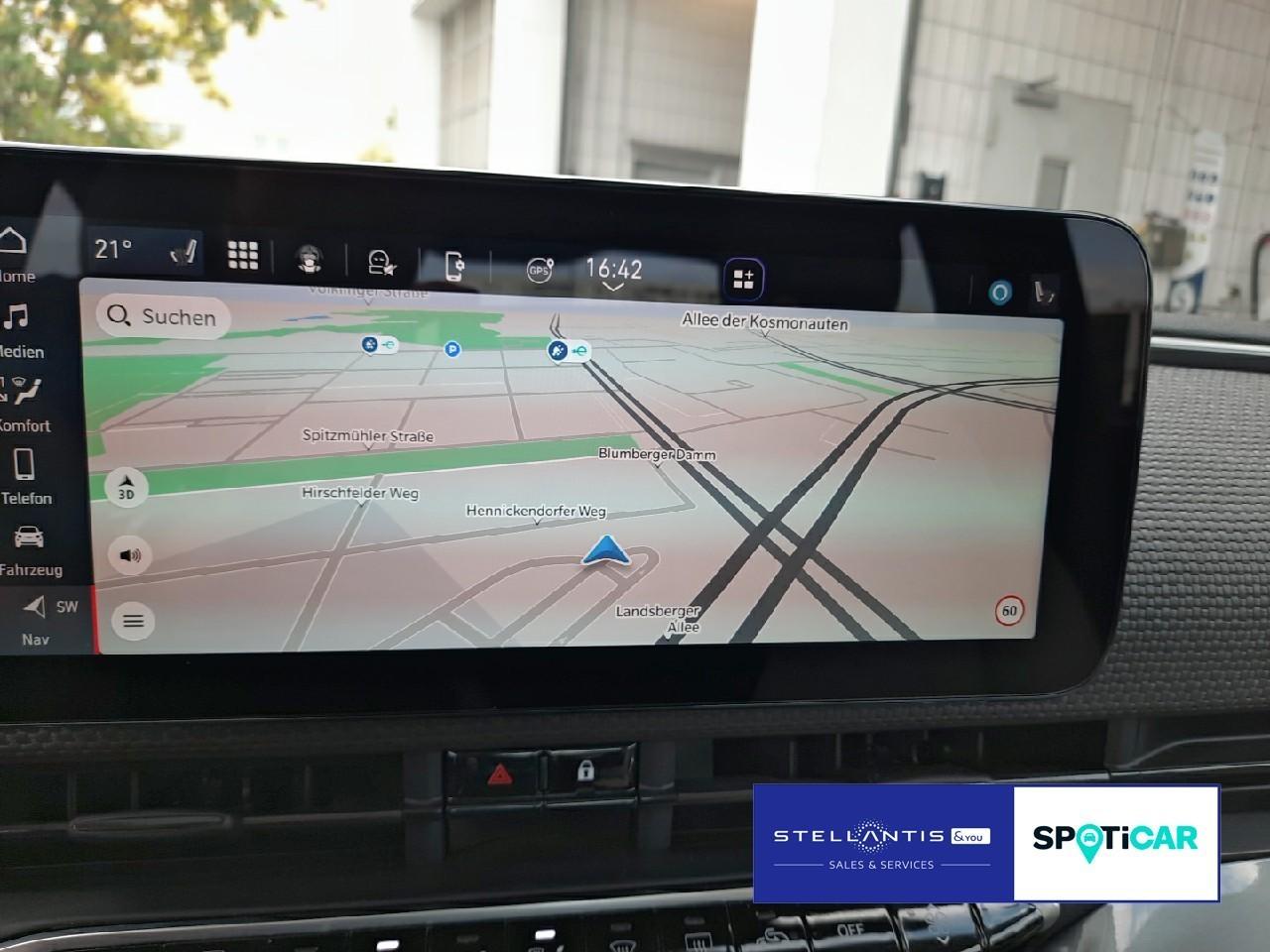 Fiat 500e La Prima Pano Navi SHZ