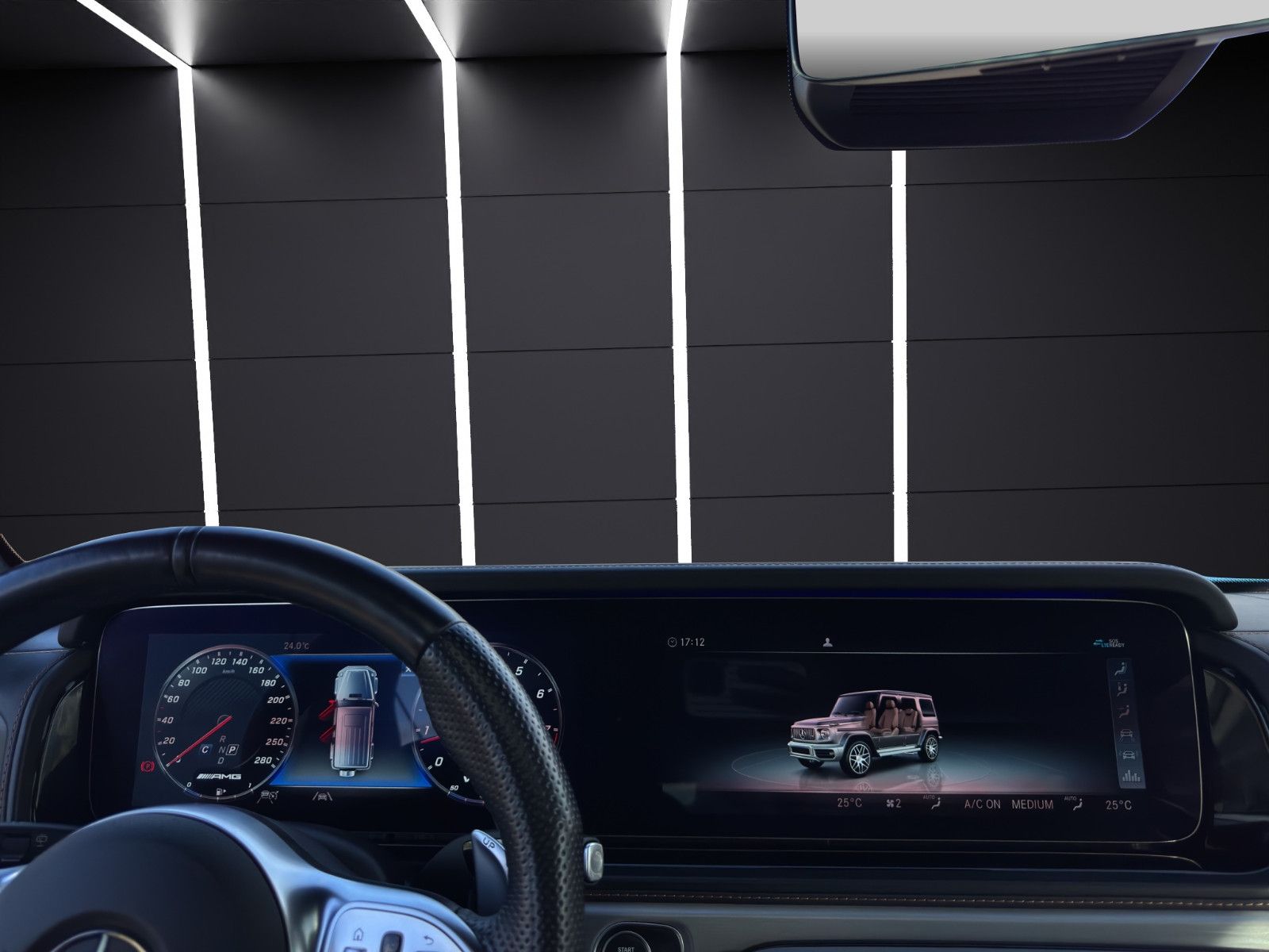 Fahrzeugabbildung Mercedes-Benz G 63 AMG/Garantie/Sdhz/Drivers/Sonderlack/AHK/