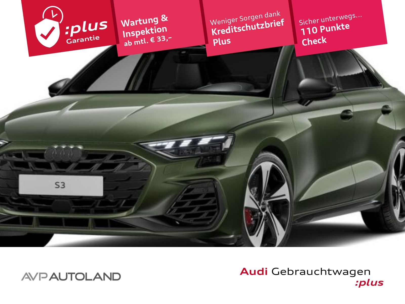AUDI S3 Limousine TFSI quattro S tronic | SONOS |
