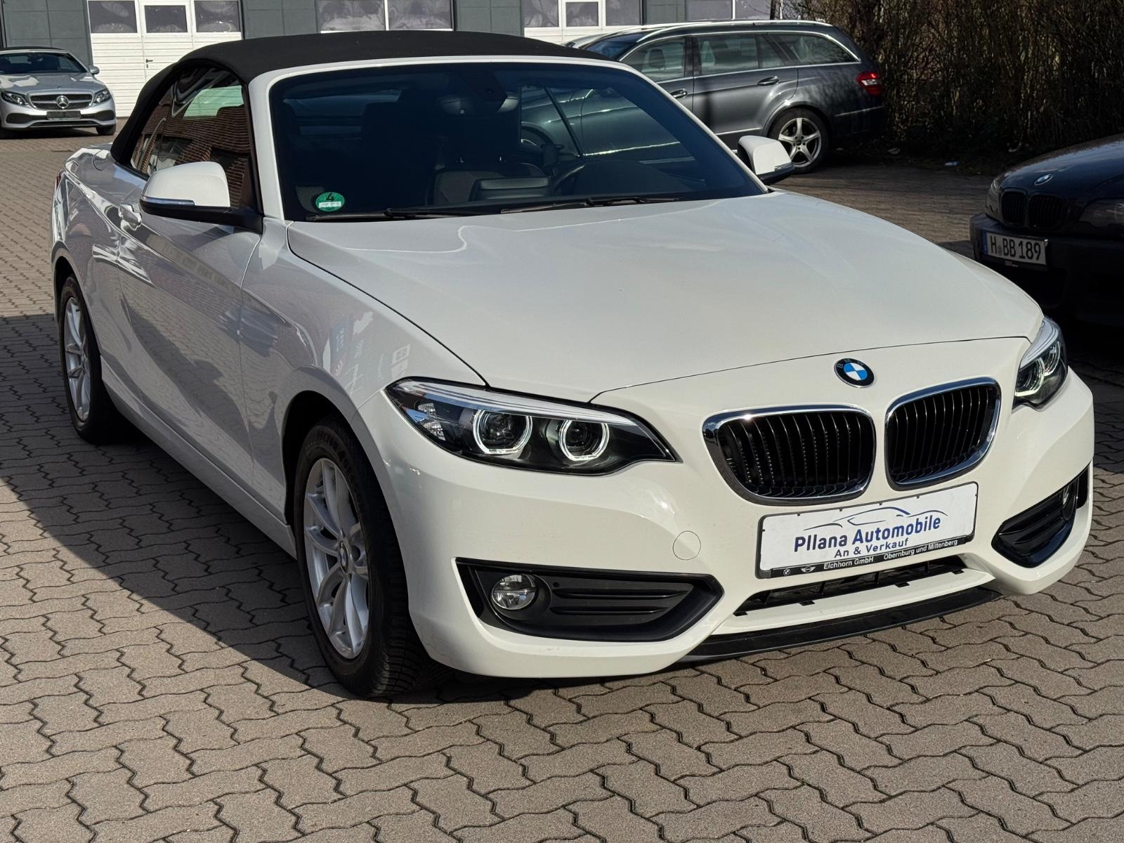 BMW 218 2 Cabrio 218,TÜV-NEU,Aus2.Hand,Erst71tkm