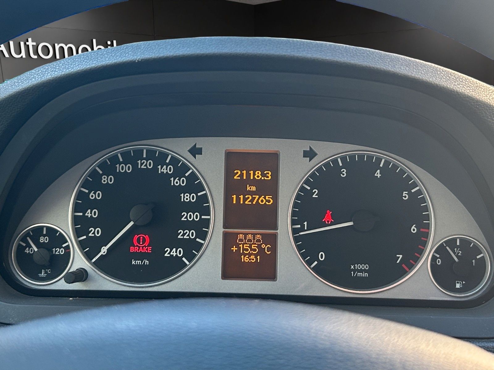 Fahrzeugabbildung Mercedes-Benz B 150 Klima/1Hand/AHK/
