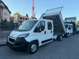 Peugeot BOXER DoKa DREISEITENKIPPER KLIMA AHK STANDHZG - Peugeot Boxer: 7 Sitzer