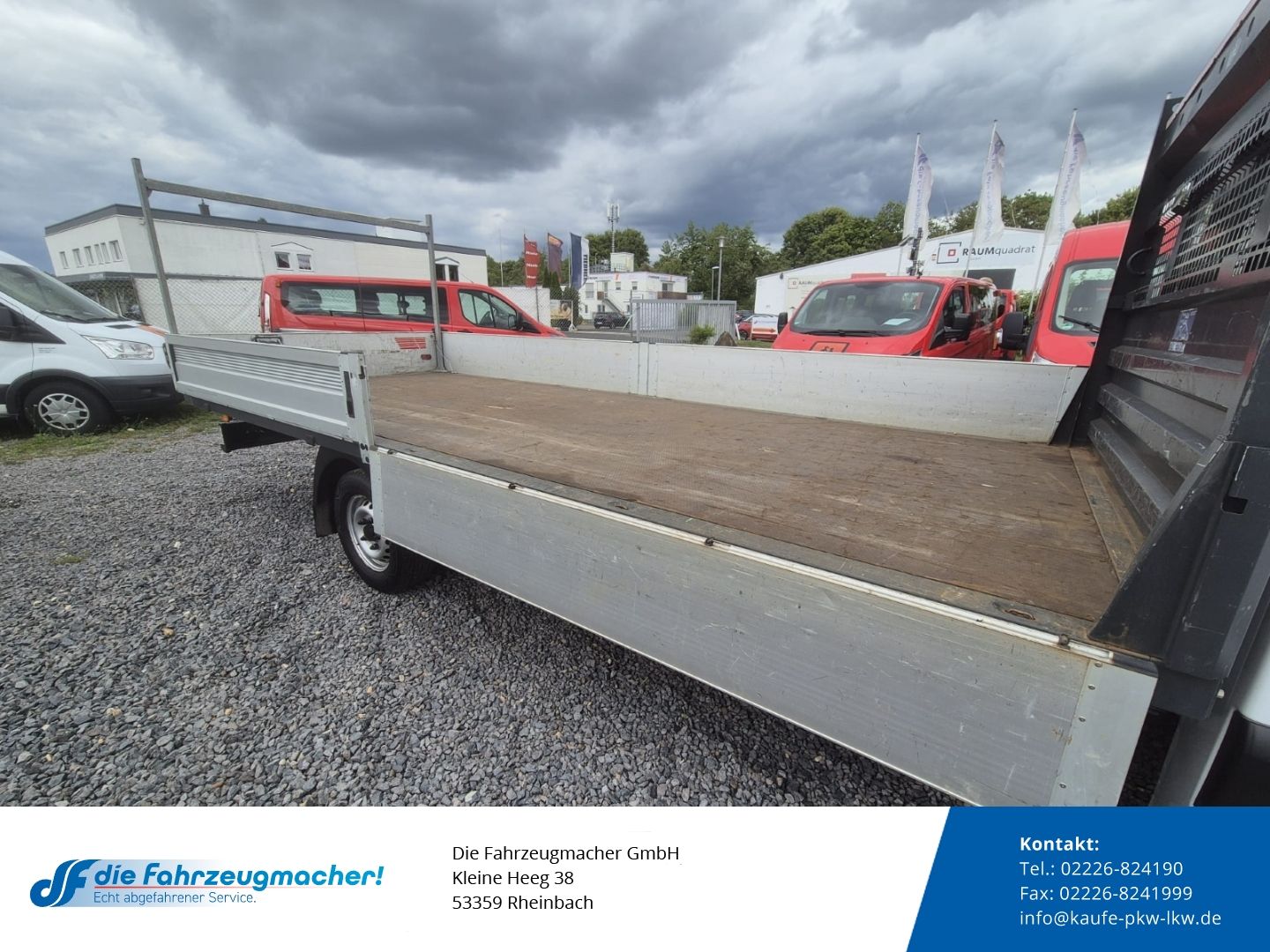 Fahrzeugabbildung Ford Transit Pritsche 350 L5 Überhang Einzelkabine Ba