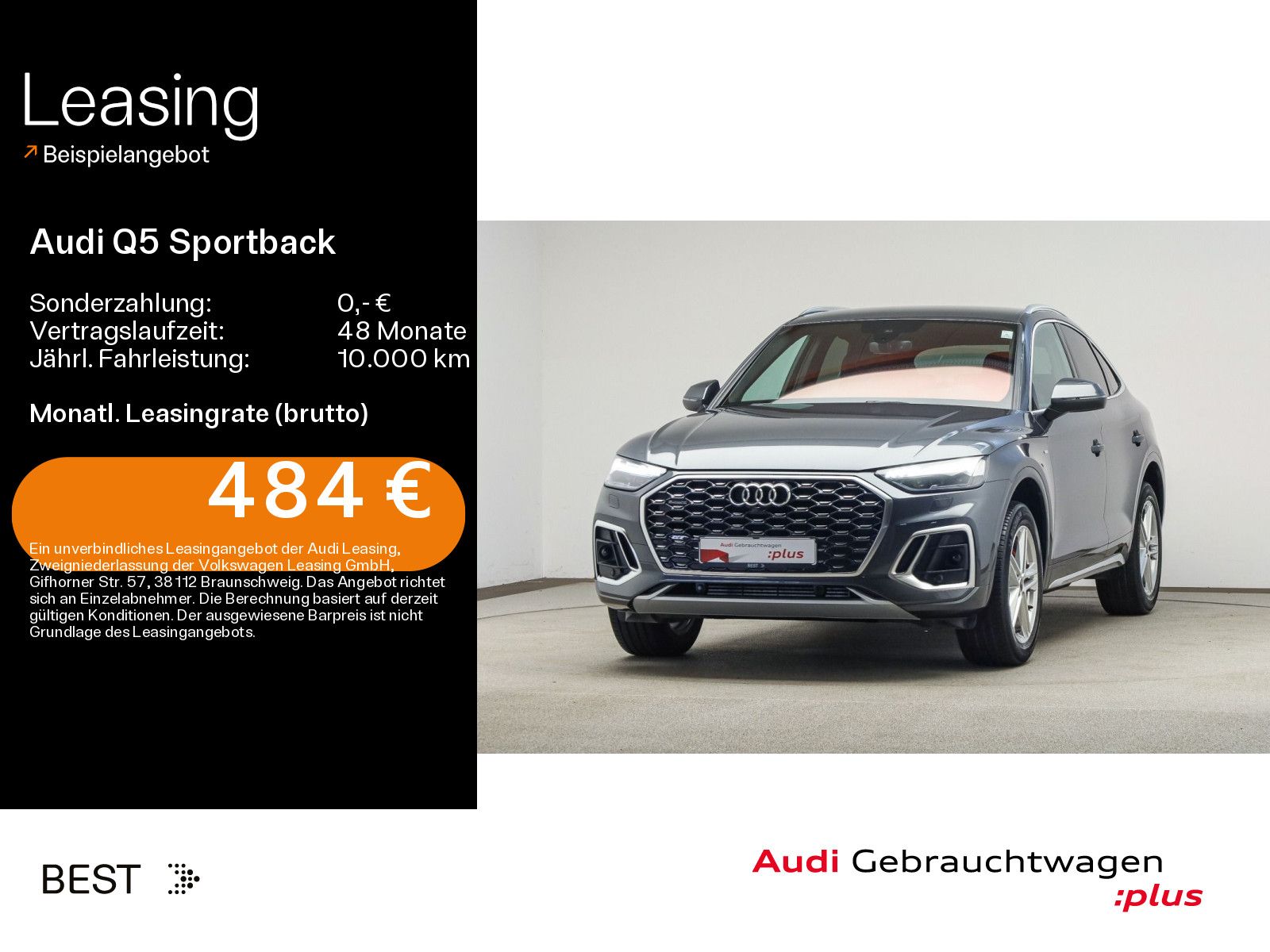Audi Q5 Sportback S line 40 TFSI qu. Tour, Matrix