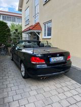 BMW 118i Cabrio - - BMW 1er Reihe: Schwarz, Cabrio