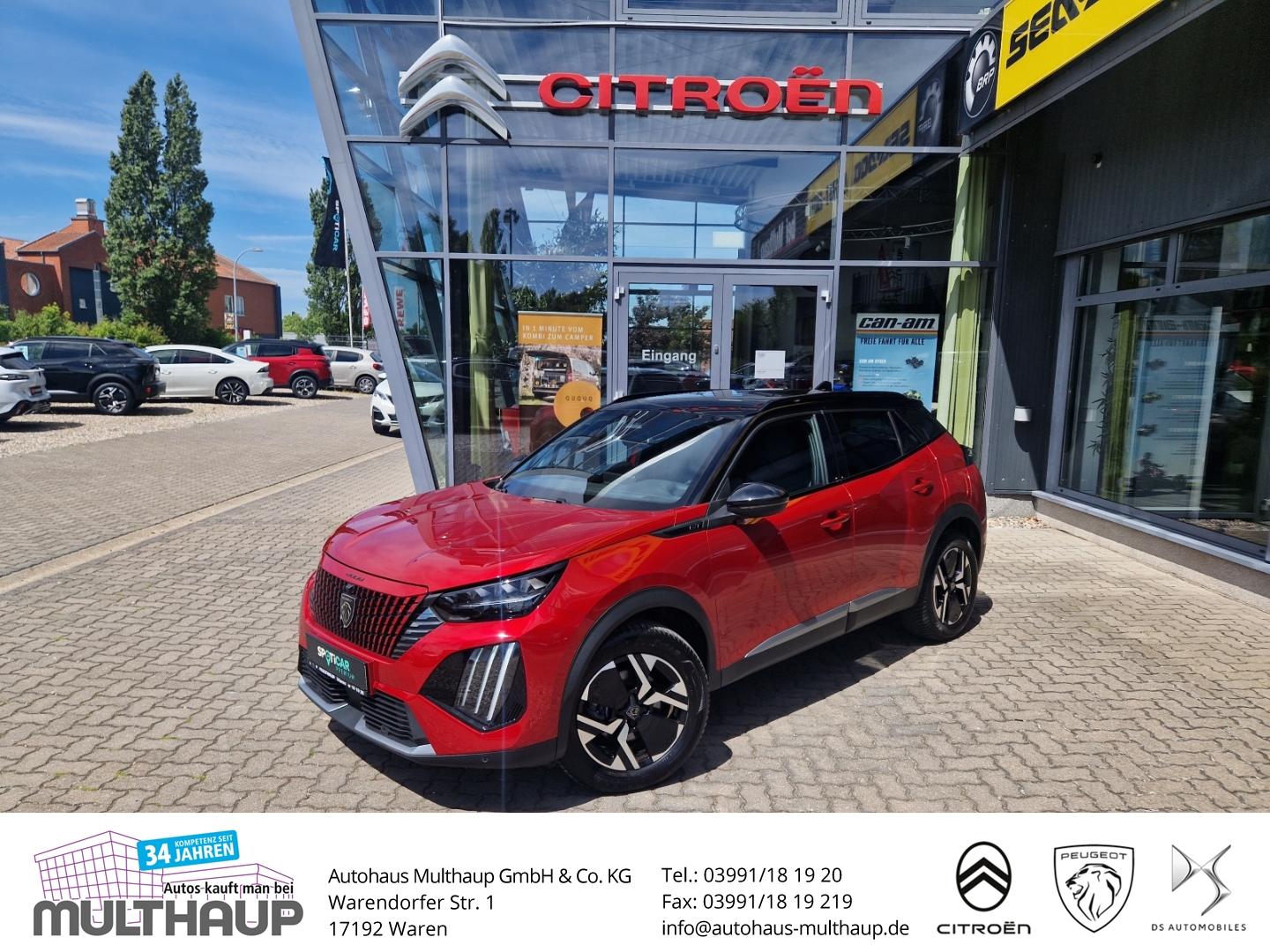 Peugeot 2008 GT Hybrid 145 LED ACC DAB 360 Kamera