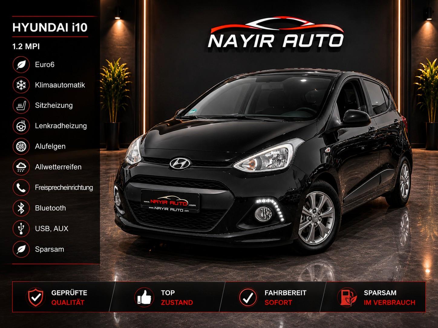 Hyundai i10 Passion|Klima|Sitz&Lenkradheizung|Bluetooth