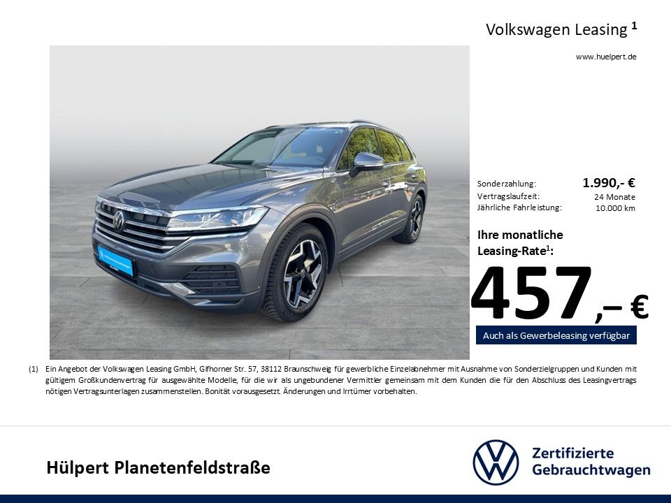 Volkswagen Touareg V6 LUFTFEDERUNG AHK CAM ACC LM19 EKLAPPE foto 3