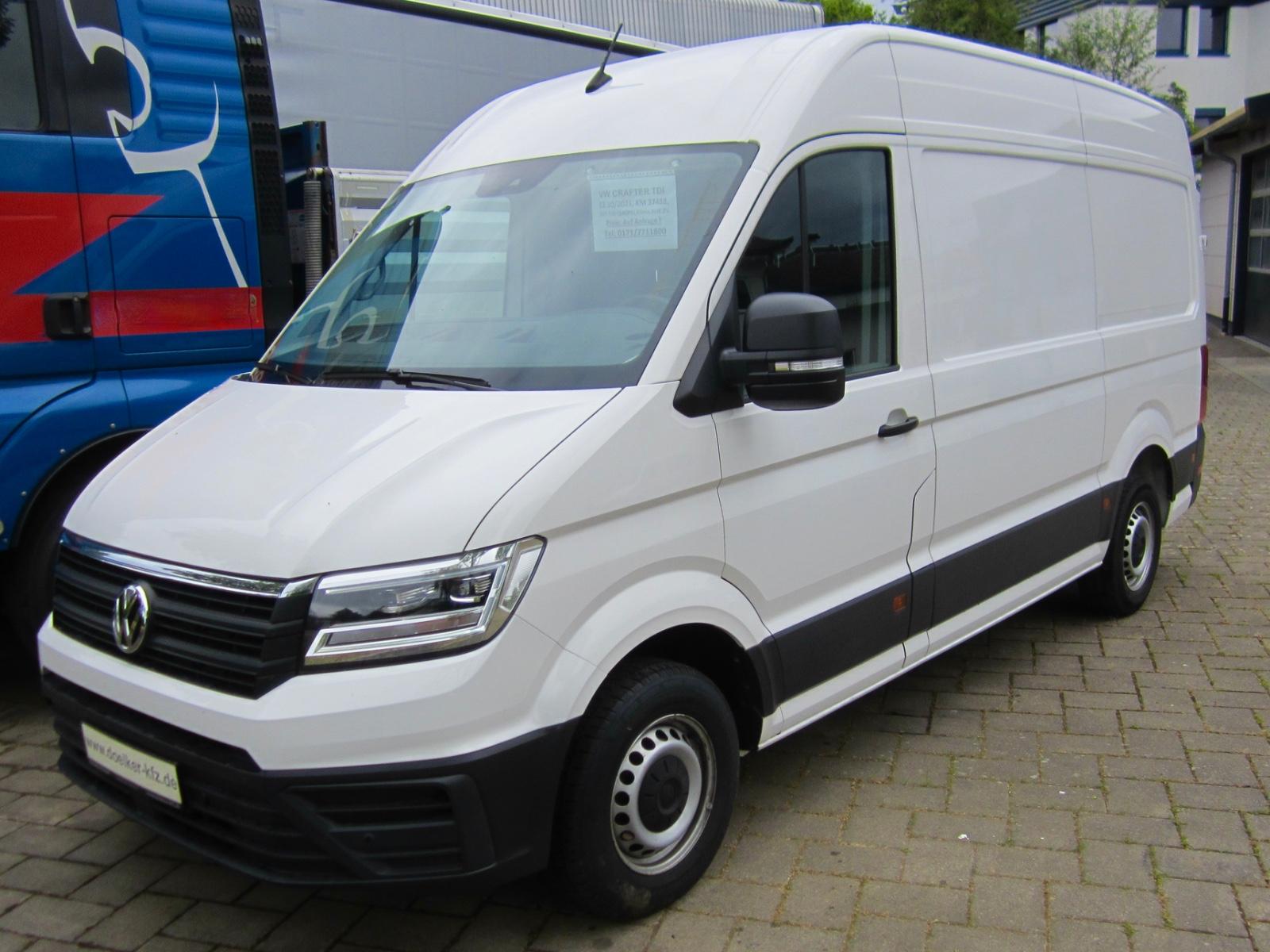 Volkswagen Crafter Kasten TDI Mittellang Hoch Klima Navi ZV