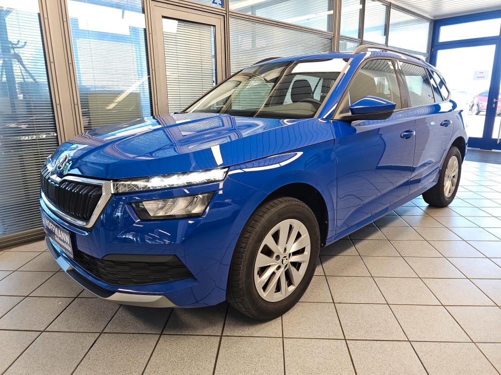Skoda Kamiq 2023 г. Синий, пробег 48025 км