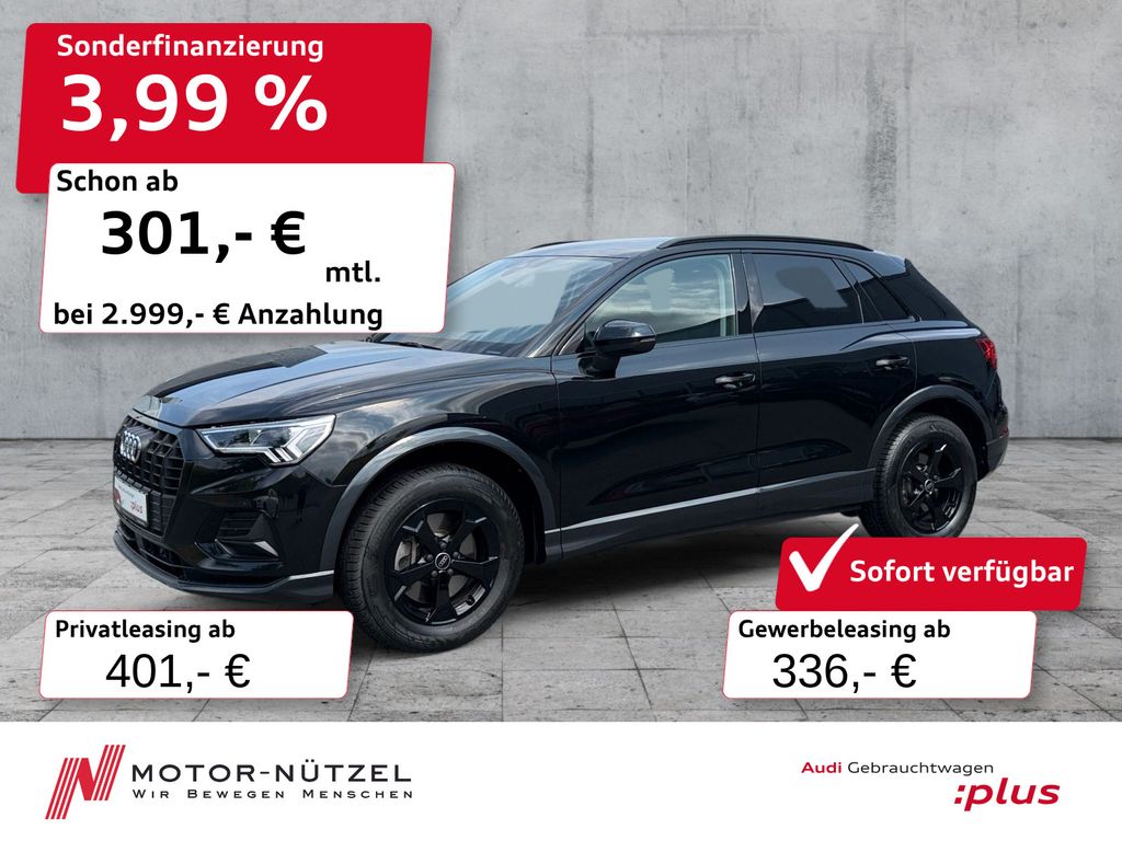 Q3 TFSI 140kW QU S-TR LED+NAVI+PDC+SHZ+AHK+19"LM