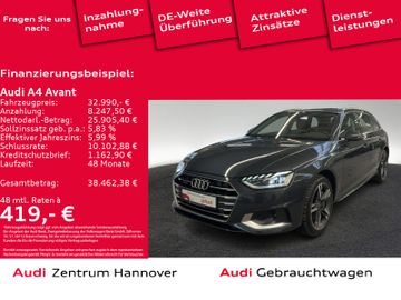 Audi Leasingangebot: Audi A4 Avant advanced 50 TDI quattro Matrix Head-Up