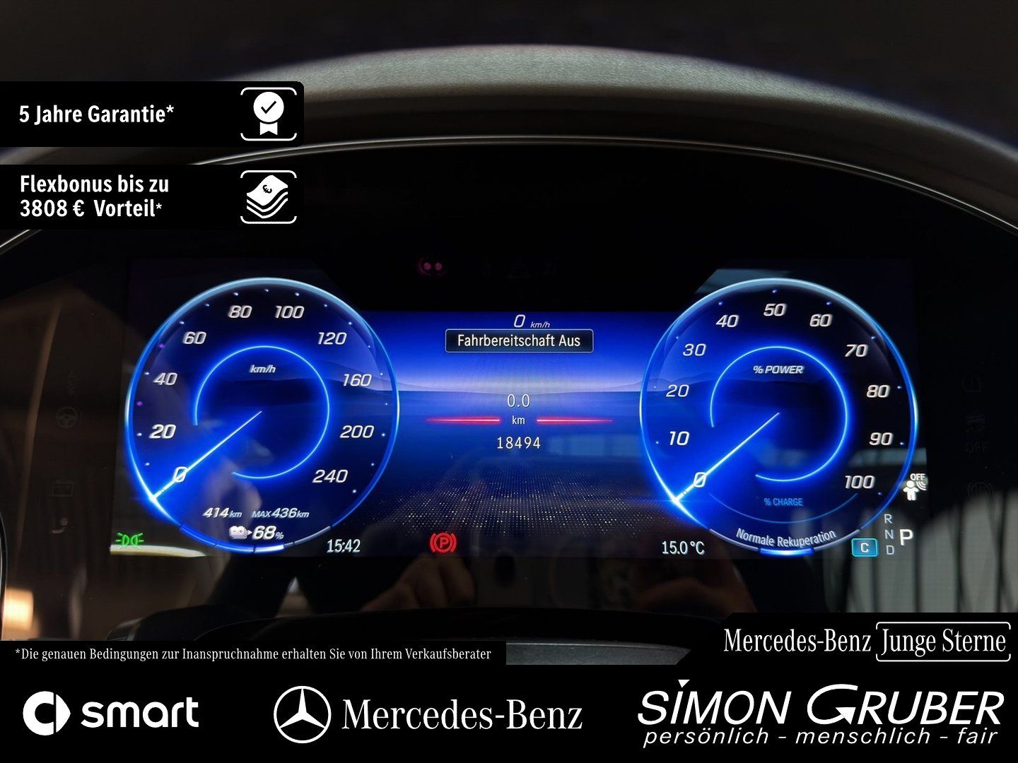 Fahrzeugabbildung Mercedes-Benz EQS 500 4M AMG Pano 4*Massage Sitzklima 118kwh