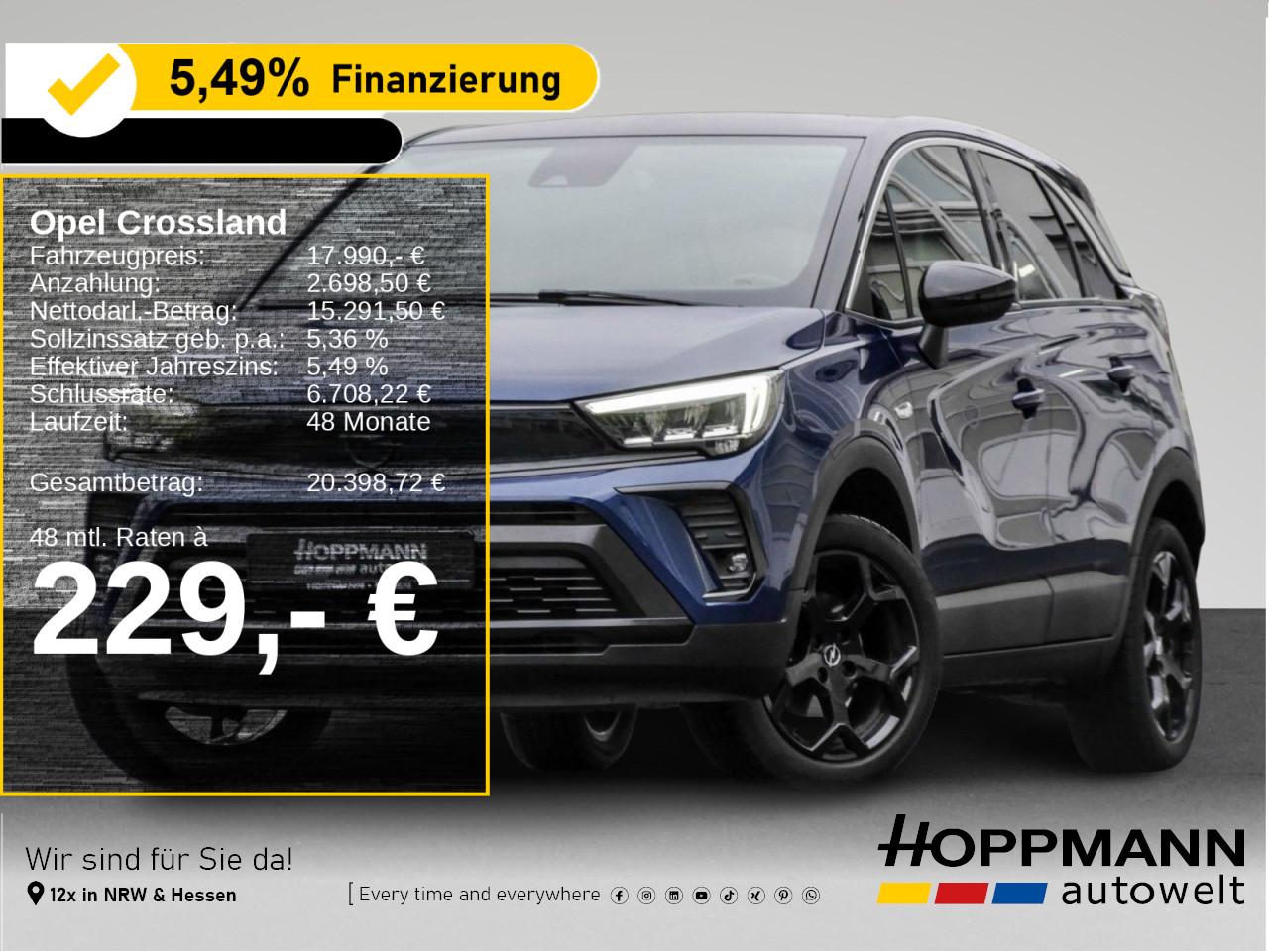 Opel Crossland GS Line*Kamera*PDC*SHZ*LHZ*Klimaautoma