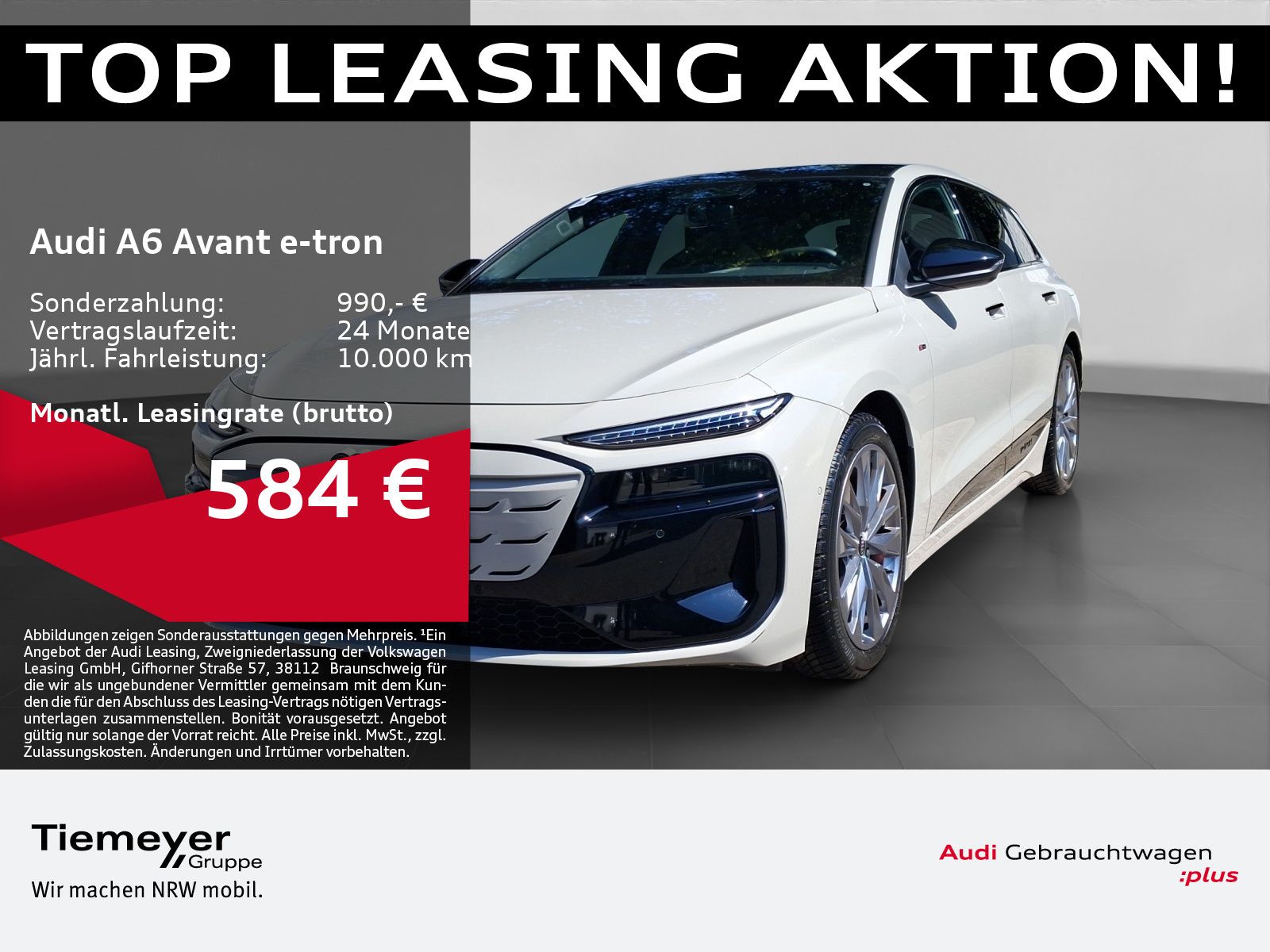 Audi A6 Avant e-tron S LINE PANO BuO LM21 AHK