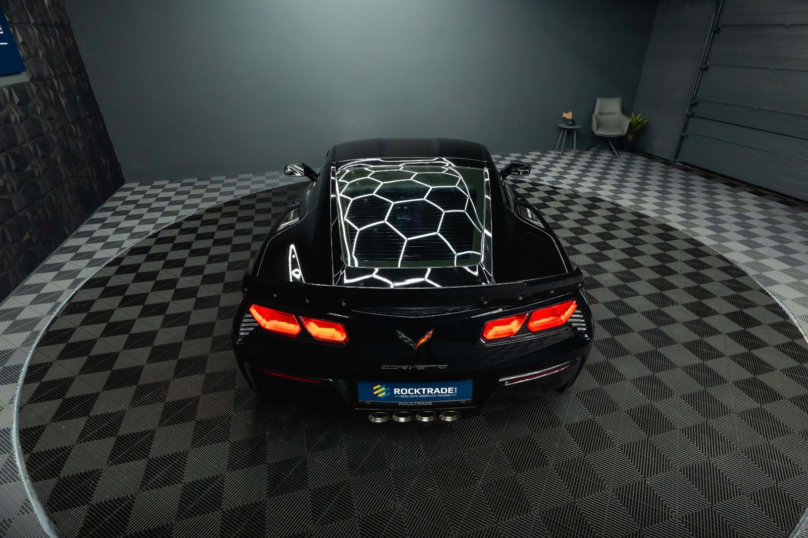 Fahrzeugabbildung Corvette C7 6.2 V8 Stingray 3LT Z06-Design Targa Perform.