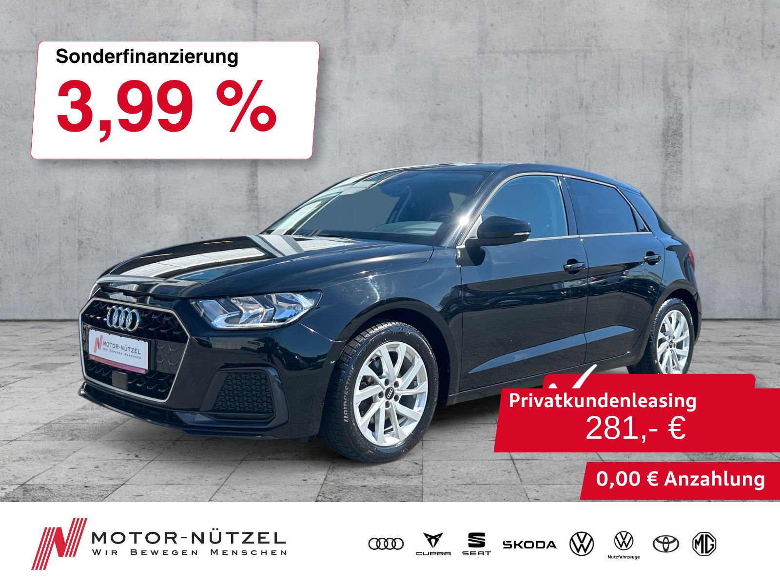Audi A1 Sportback 30 TFSI ADVANCED 2xPDC+DAB+SHZ+LM