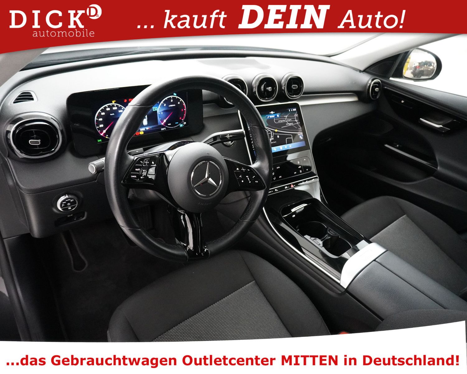 Fahrzeugabbildung Mercedes-Benz C220d T 9G 2X Avantg NIGHT+AHK+KAMER+LED+SHZ+18"